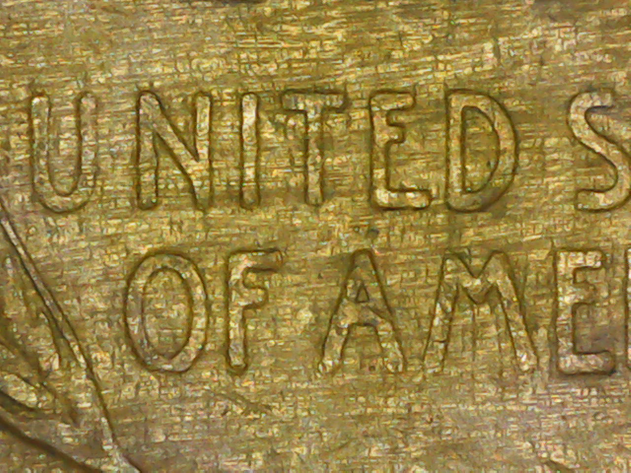 1942-Lincoln-Penny-W/Alligator's-Skin